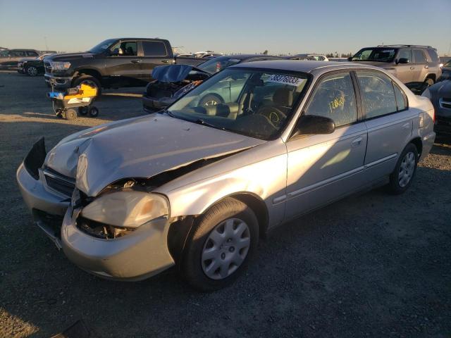 HONDA CIVIC BASE 2000 with VIN 2HGEJ6611YH604333 - Photo from auction