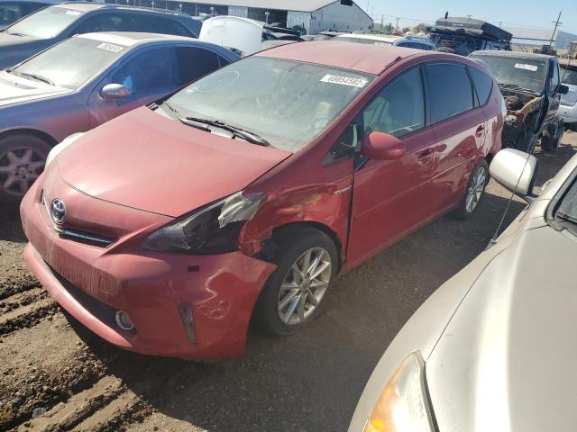 TOYOTA PRIUS V 2014 with VIN JTDZN3EU4E3330123 - Photo from auction