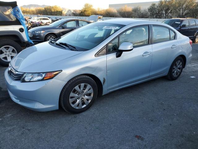 HONDA CIVIC LX 2012 with VIN 2HGFB2F55CH534261 - Photo from auction