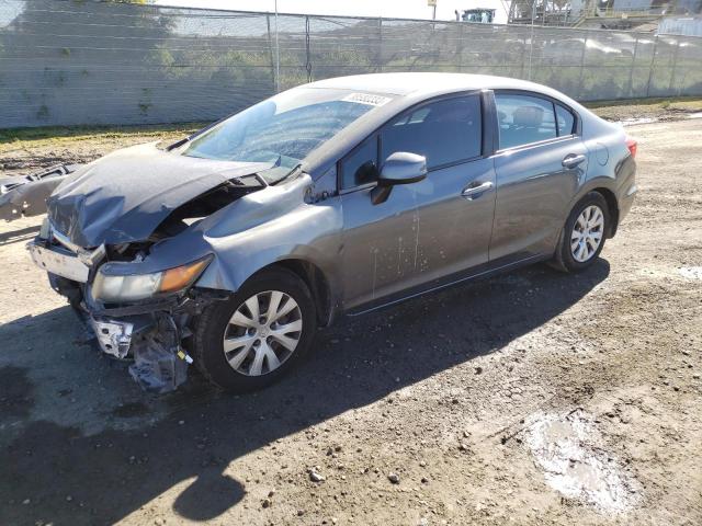 Photo 1 from auction – 2012 HONDA CIVIC LX with VIN 19XFB2F50CE350517