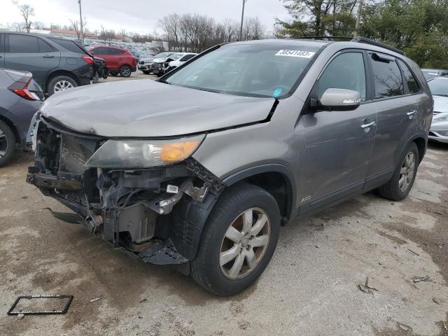 KIA SORENTO BA 2011 with VIN 5XYKTCA14BG059574 - Photo from auction