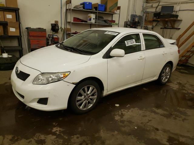 TOYOTA COROLLA 2010 with VIN 1NXBU4EE1AZ198375 - Photo from auction