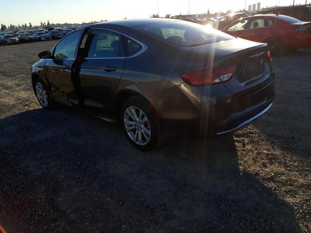 Photo 2 from auction – 2015 CHRYSLER 200 LIMITE with VIN 1C3CCCAB5FN572252