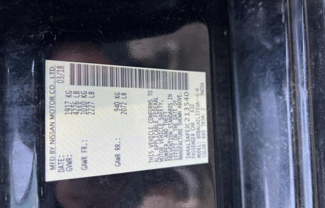 Photo 10 from auction – 2018 NISSAN ALTIMA 2.5 with VIN 1N4AL3AP1JC213540