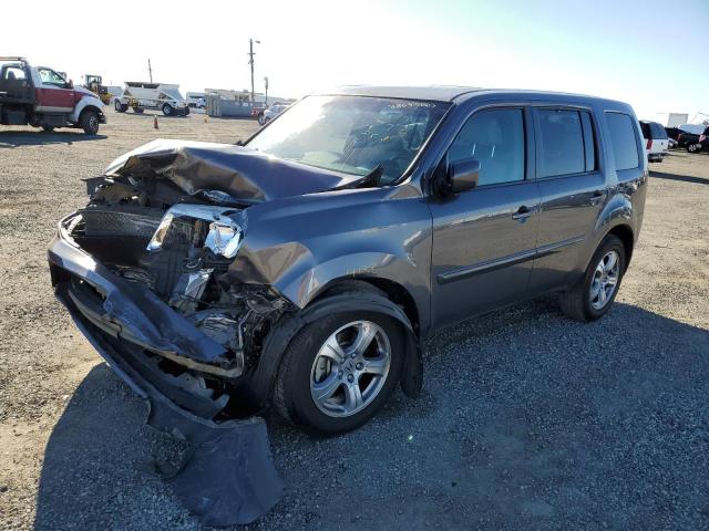 HONDA PILOT EXLN 2014 with VIN 5FNYF3H79EB009924 - Photo from auction