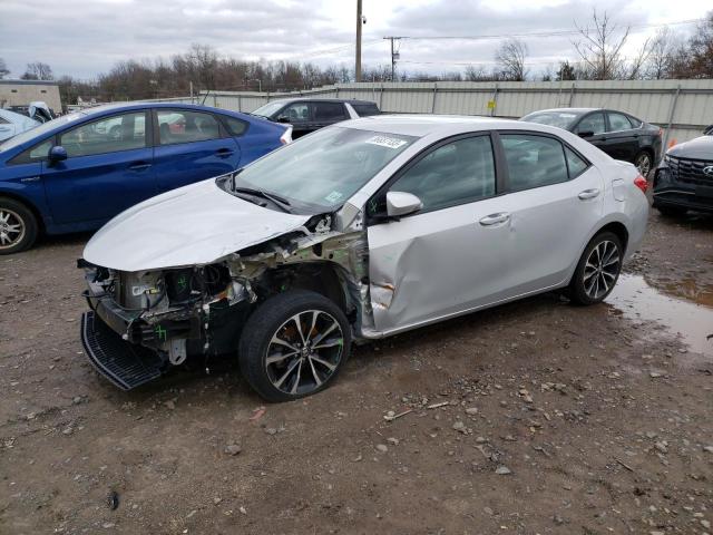 TOYOTA COROLLA L 2019 with VIN 2T1BURHE7KC239460 - Photo from auction