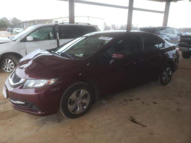 HONDA CIVIC LX 2015 with VIN 19XFB2F55FE253172 - Photo from auction