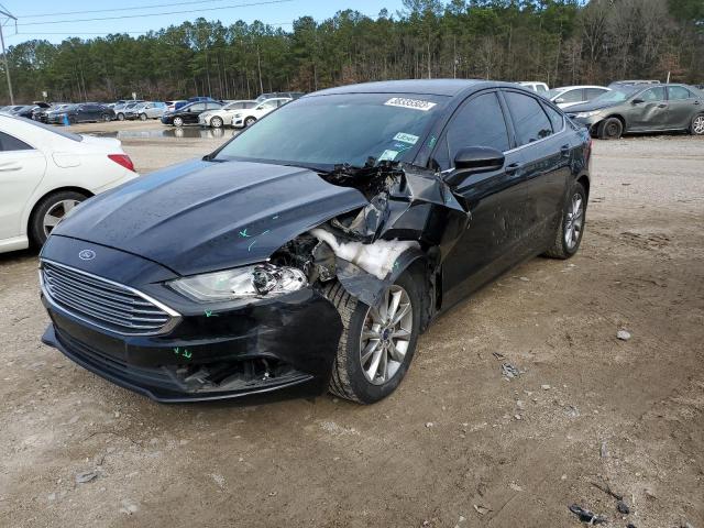 FORD FUSION SE 2017 with VIN 3FA6P0H75HR145057 - Photo from auction