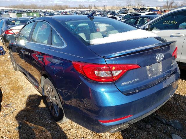Photo 2 from auction – 2015 HYUNDAI SONATA SPO with VIN 5NPE34AF3FH245653