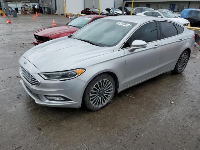 FORD FUSION SE 2017 with VIN 3FA6P0HD7HR291661 - Photo from auction