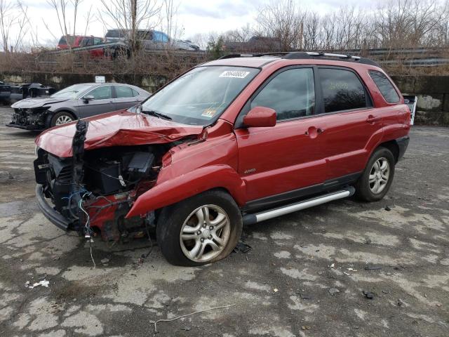 KIA SPORTAGE E 2007 with VIN KNDJE723277345585 - Photo from auction
