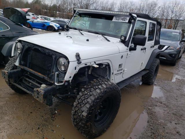 JEEP WRANGLER U 2018 with VIN 1C4BJWDG1JL891030 - Photo from auction