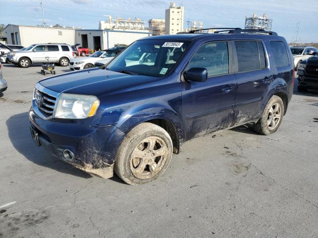 HONDA PILOT EXL 2014 with VIN 5FNYF3H59EB013552 - Photo from auction