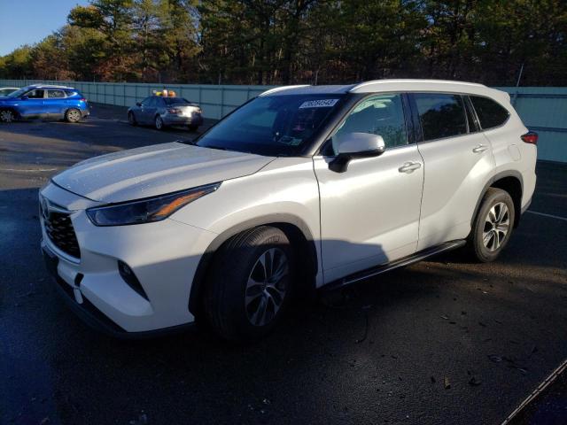 Photo 1 from auction – 2022 TOYOTA HIGHLANDER with VIN 5TDGZRBH6NS572769
