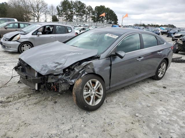 HYUNDAI SONATA LIM 2019 with VIN 5NPE34AF3KH792724 - Photo from auction