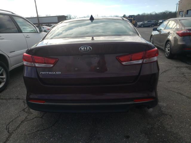 Photo 6 from auction – 2016 KIA OPTIMA LX with VIN 5XXGT4L38GG015681