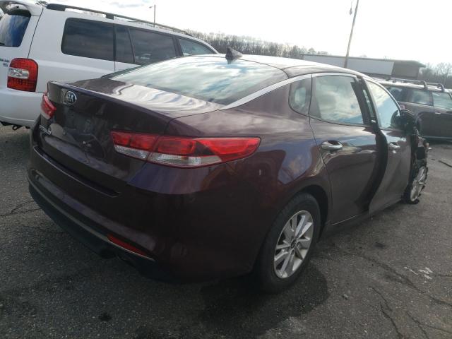 Photo 3 from auction – 2016 KIA OPTIMA LX with VIN 5XXGT4L38GG015681