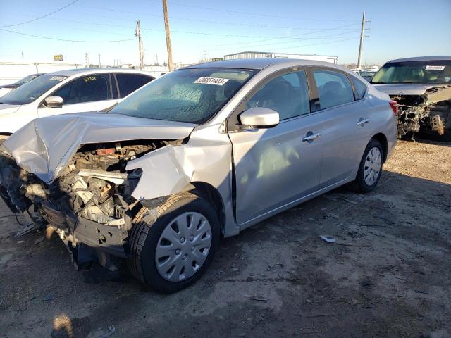NISSAN SENTRA S 2017 with VIN 3N1AB7AP7HY346411 - Photo from auction