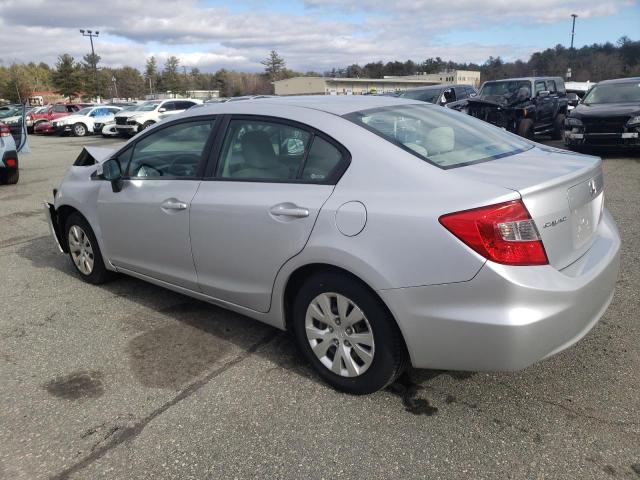 Photo 2 from auction – 2012 HONDA CIVIC LX with VIN 2HGFB2F54CH607183