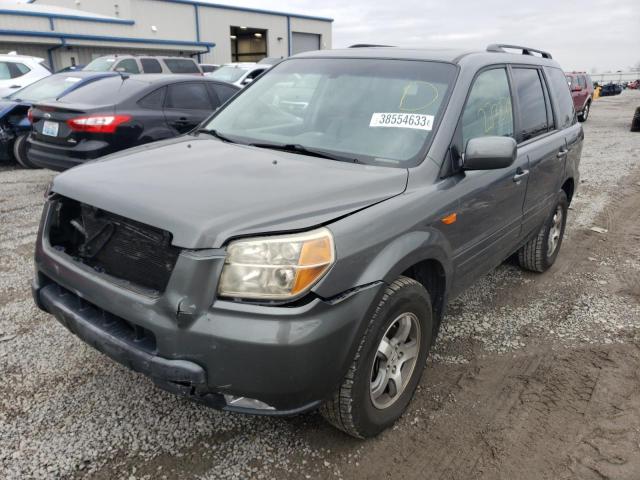 HONDA PILOT EXL 2008 with VIN 5FNYF18568B034481 - Photo from auction