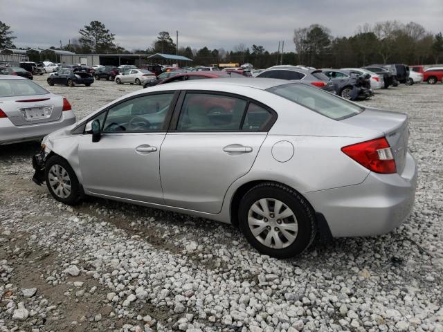 Photo 2 from auction – 2012 HONDA CIVIC LX with VIN 19XFB2F52CE074874