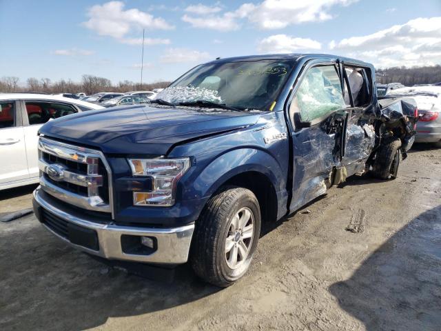 FORD F150 SUPER 2017 with VIN 1FTEW1C83HKC65720 - Photo from auction