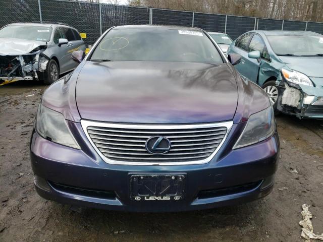 Photo 5 from auction – 2007 LEXUS LS 460 with VIN JTHBL46FX75029570