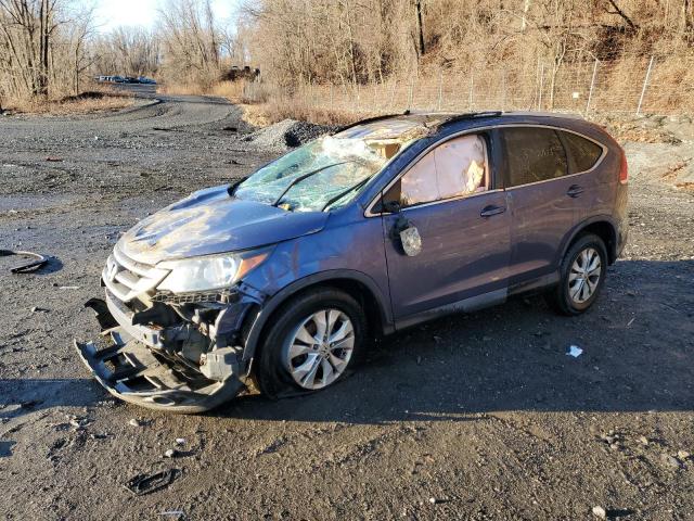 HONDA CR-V EXL 2014 with VIN 2HKRM4H74EH646589 - Photo from auction