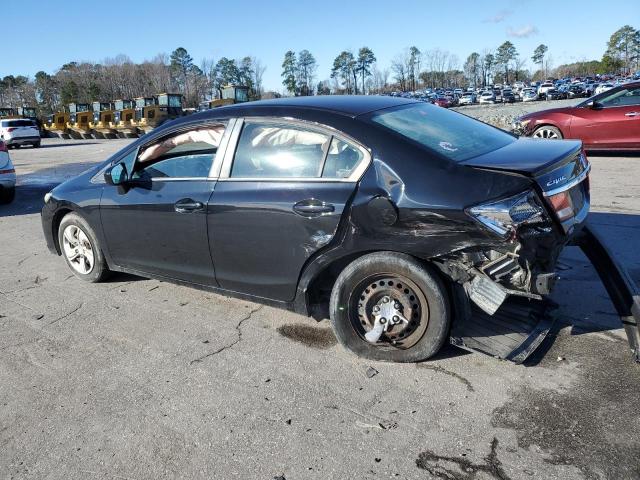 Photo 2 from auction – 2014 HONDA CIVIC LX with VIN 19XFB2F53EE077463