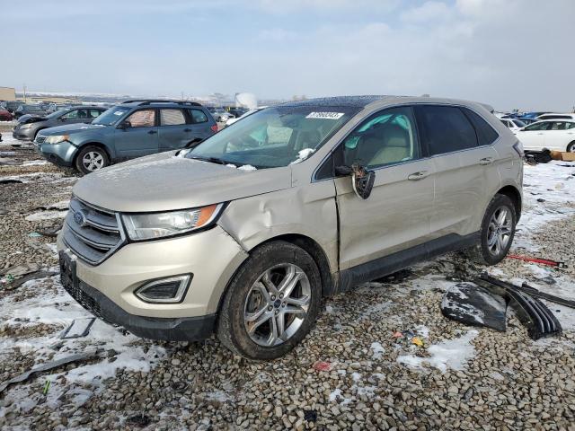 FORD EDGE TITAN 2017 with VIN 2FMPK3K8XHBB37899 - Photo from auction