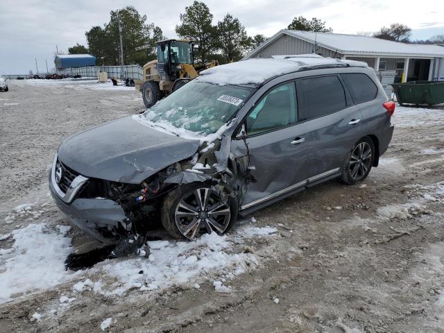 Photo 1 from auction – 2017 NISSAN PATHFINDER with VIN 5N1DR2MMXHC600871