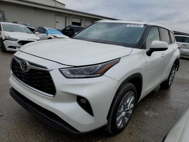 TOYOTA HIGHLANDER 2021 with VIN 5TDDZRBH2MS526258 - Photo from auction