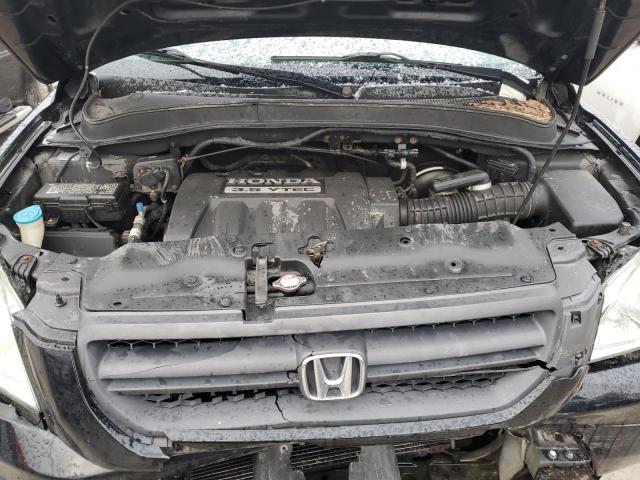 Photo 12 from auction – 2005 HONDA PILOT EXL with VIN 2HKYF18545H536533