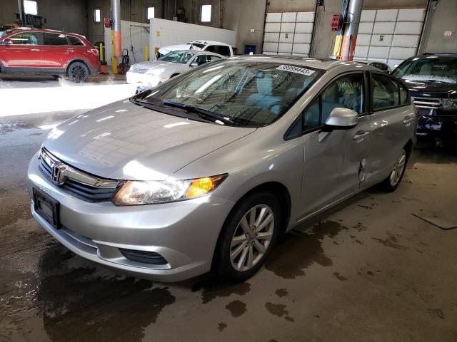 HONDA CIVIC EX 2012 with VIN 19XFB2F85CE098046 - Photo from auction