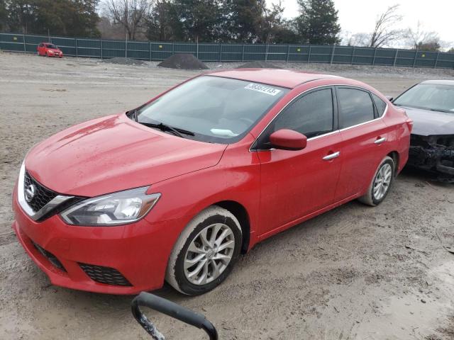 NISSAN SENTRA S 2019 with VIN 3N1AB7AP3KL604492 - Photo from auction