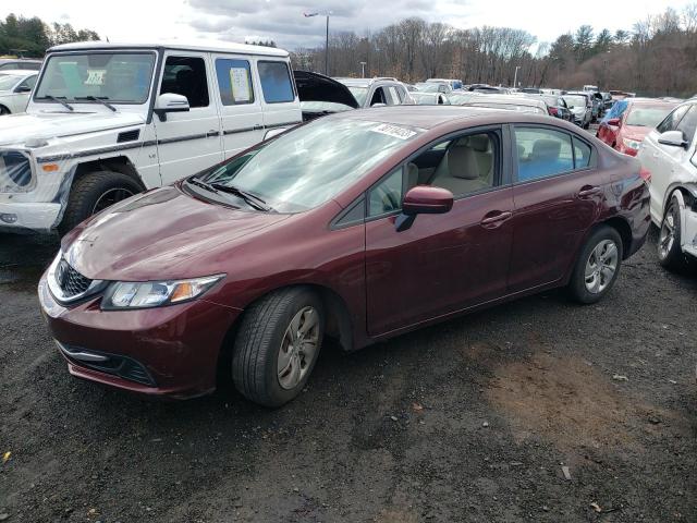 Photo 1 from auction – 2015 HONDA CIVIC LX with VIN 19XFB2F57FE267980