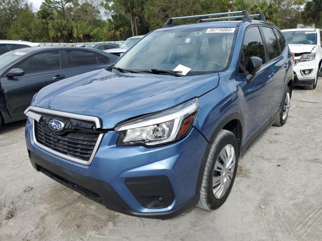 SUBARU FORESTER 2019 with VIN JF2SKAAC4KH423512 - Photo from auction