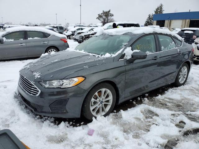 FORD FUSION SE 2020 with VIN 3FA6P0HD8LR187107 - Photo from auction