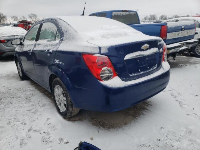 Photo 2 from auction – 2013 CHEVROLET SONIC LT with VIN 1G1JC5SB9D4204908
