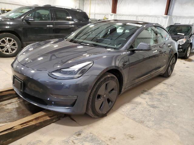TESLA MODEL 3 2022 with VIN 5YJ3E1EBXNF200889 - Photo from auction