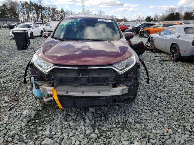 Photo 5 from auction – 2017 HONDA CR-V EXL with VIN 2HKRW2H82HH660129