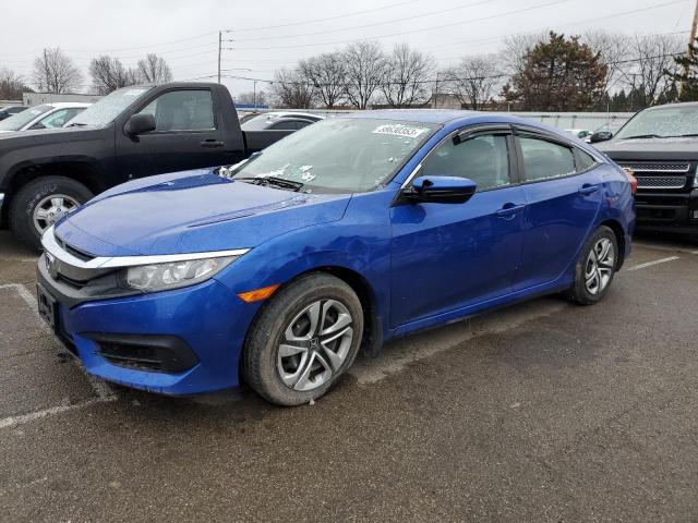 Photo 1 from auction – 2018 HONDA CIVIC LX with VIN 19XFC2F53JE040548