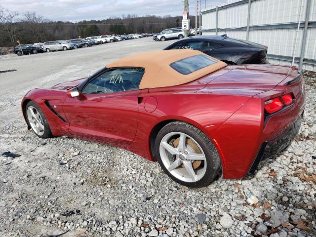 Photo 2 from auction – 2015 CHEVROLET CORVETTE S with VIN 1G1YD3D79F5124210