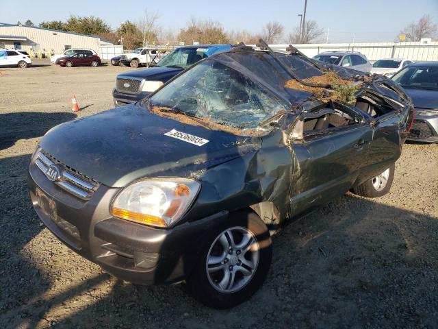 KIA SPORTAGE E 2007 with VIN KNDJF723877328125 - Photo from auction