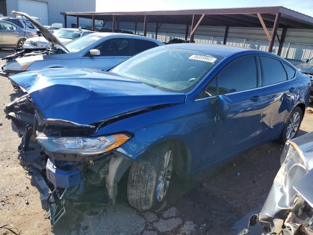 FORD FUSION SE 2017 with VIN 3FA6P0H73HR224453 - Photo from auction