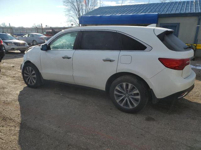Photo 2 from auction – 2016 ACURA MDX TECHNO with VIN 5FRYD4H42GB011811