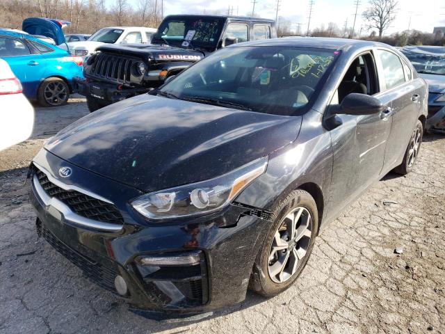 KIA FORTE FE 2021 with VIN 3KPF24AD1ME366401 - Photo from auction