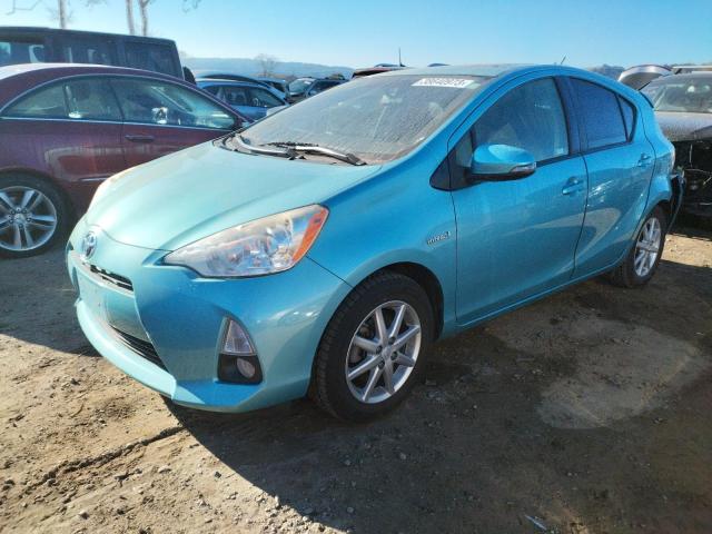 TOYOTA PRIUS C 2013 with VIN JTDKDTB33D1038103 - Photo from auction