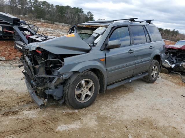 HONDA PILOT EXL 2007 with VIN 5FNYF28597B005657 - Photo from auction