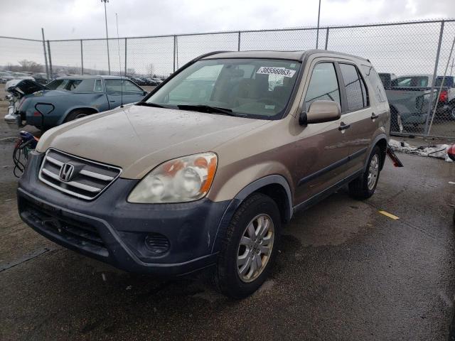 HONDA CR-V EX 2006 with VIN JHLRD68896C017723 - Photo from auction